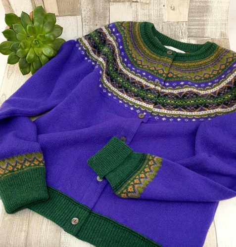 Eribe Short Alpine  cardigan Violetta sizes S - XXL